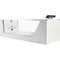 Eago EAGO AM152ETL-6 6 ft Clear Rectangular Acrylic Whirlpool Bathtub AM152ETL-6 - alternate 9